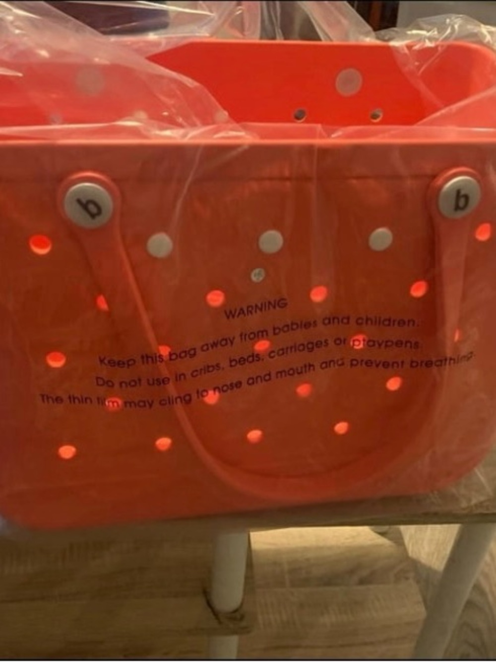 Bogg bag with accessories